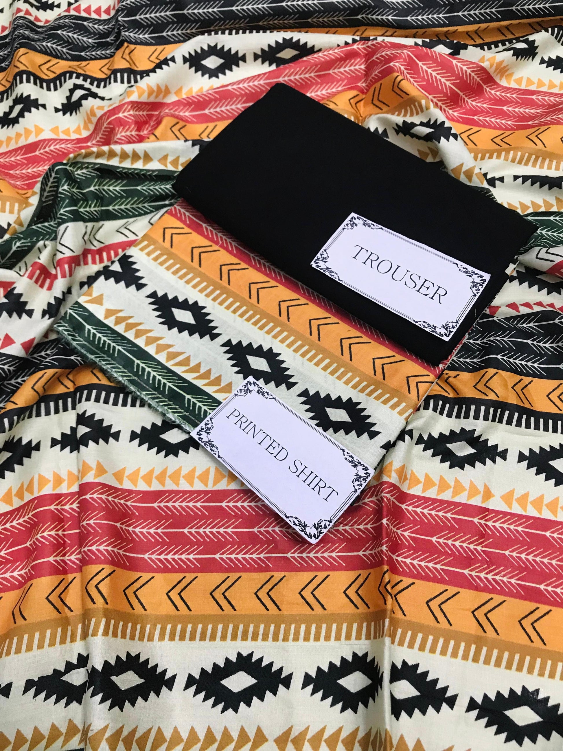 Digital print 2pc lawn