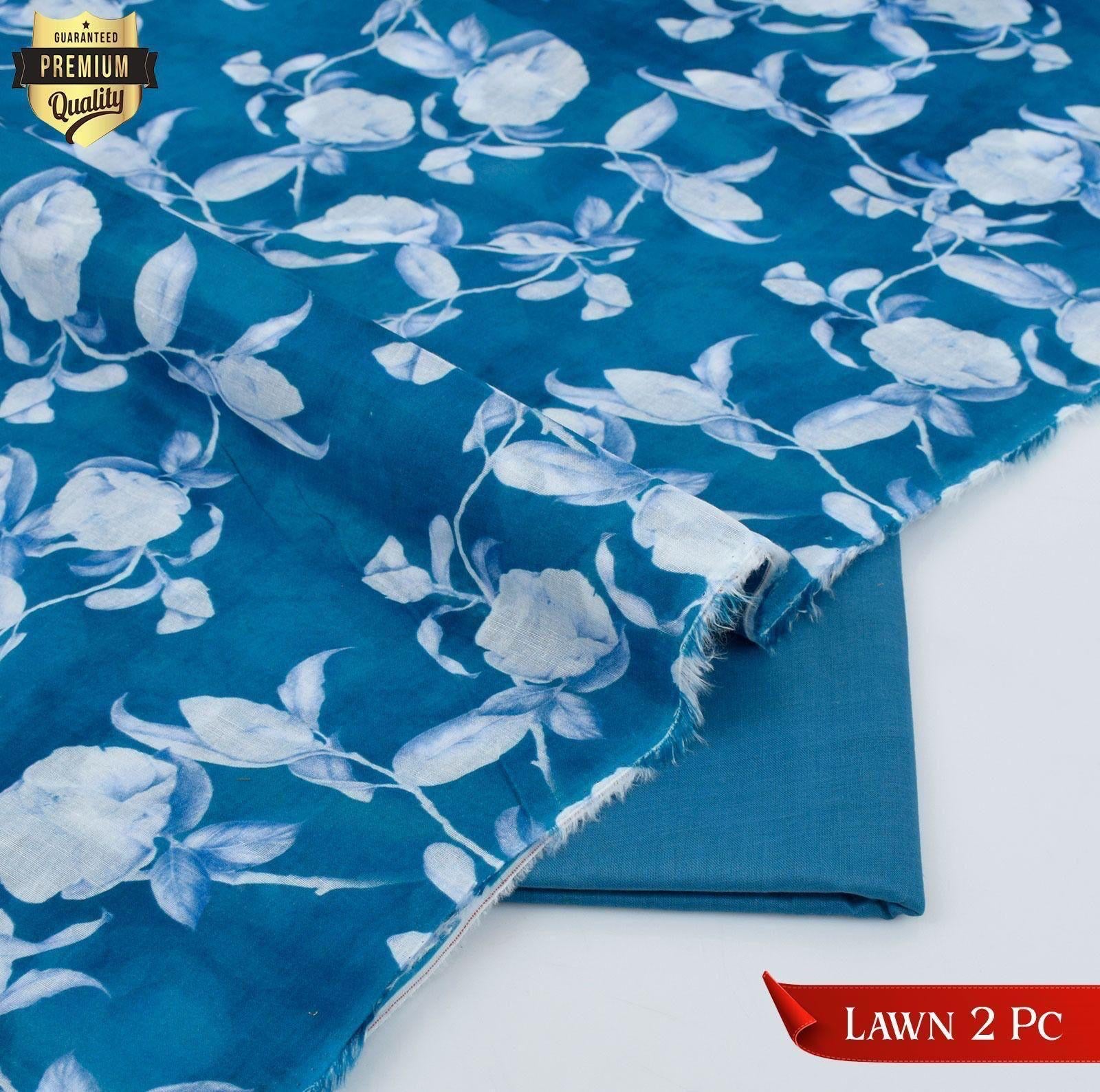 Digital print 2pc lawn