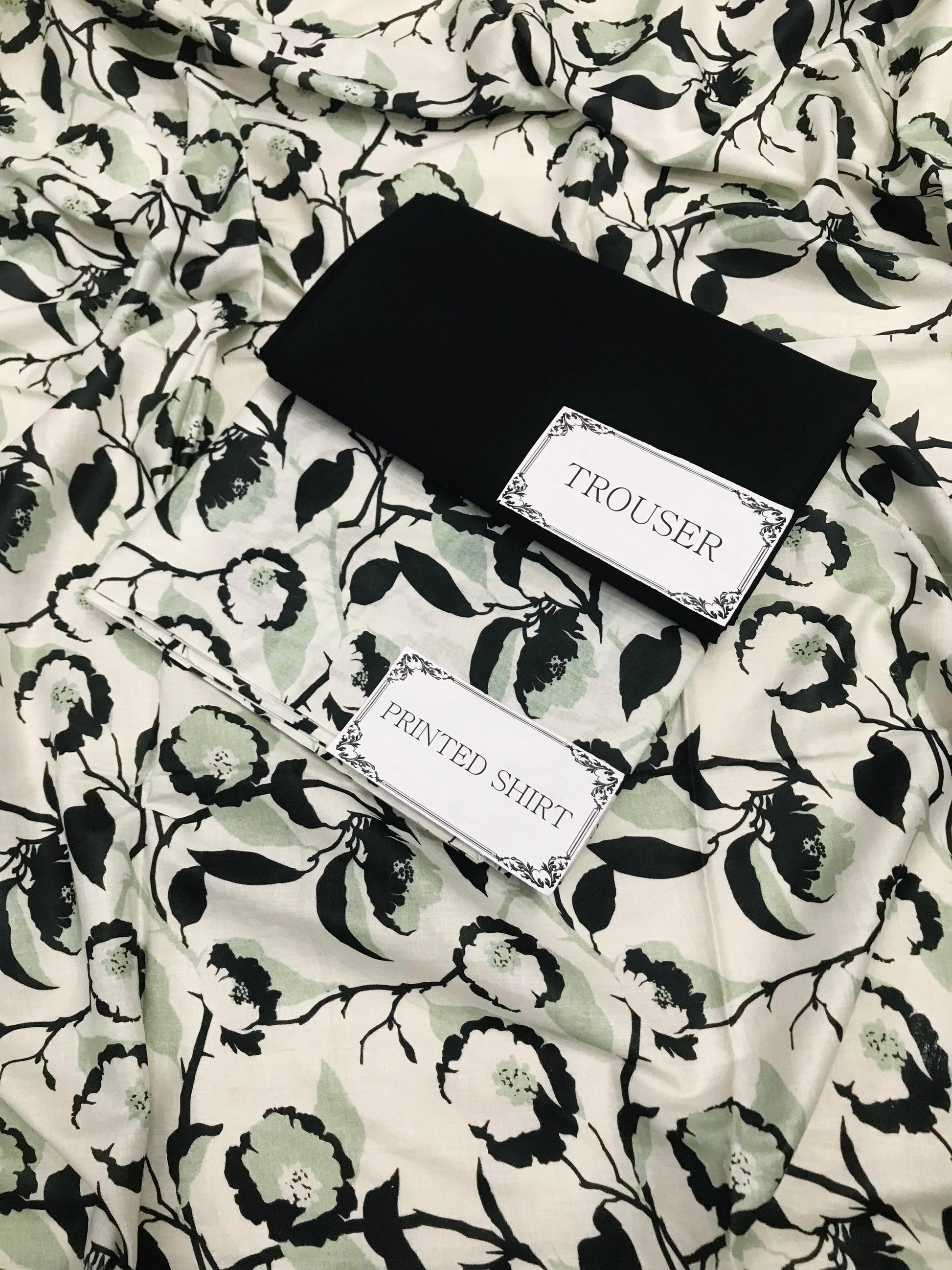 Digital print 2pc lawn