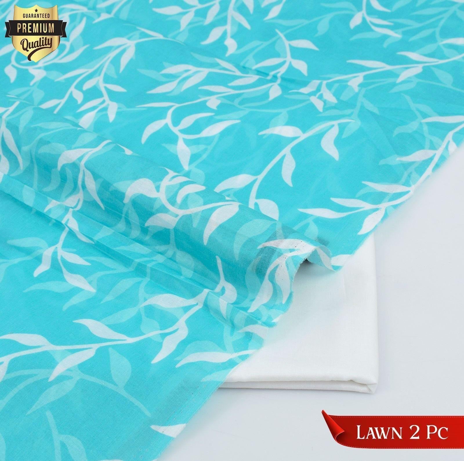 Digital print 2pc lawn