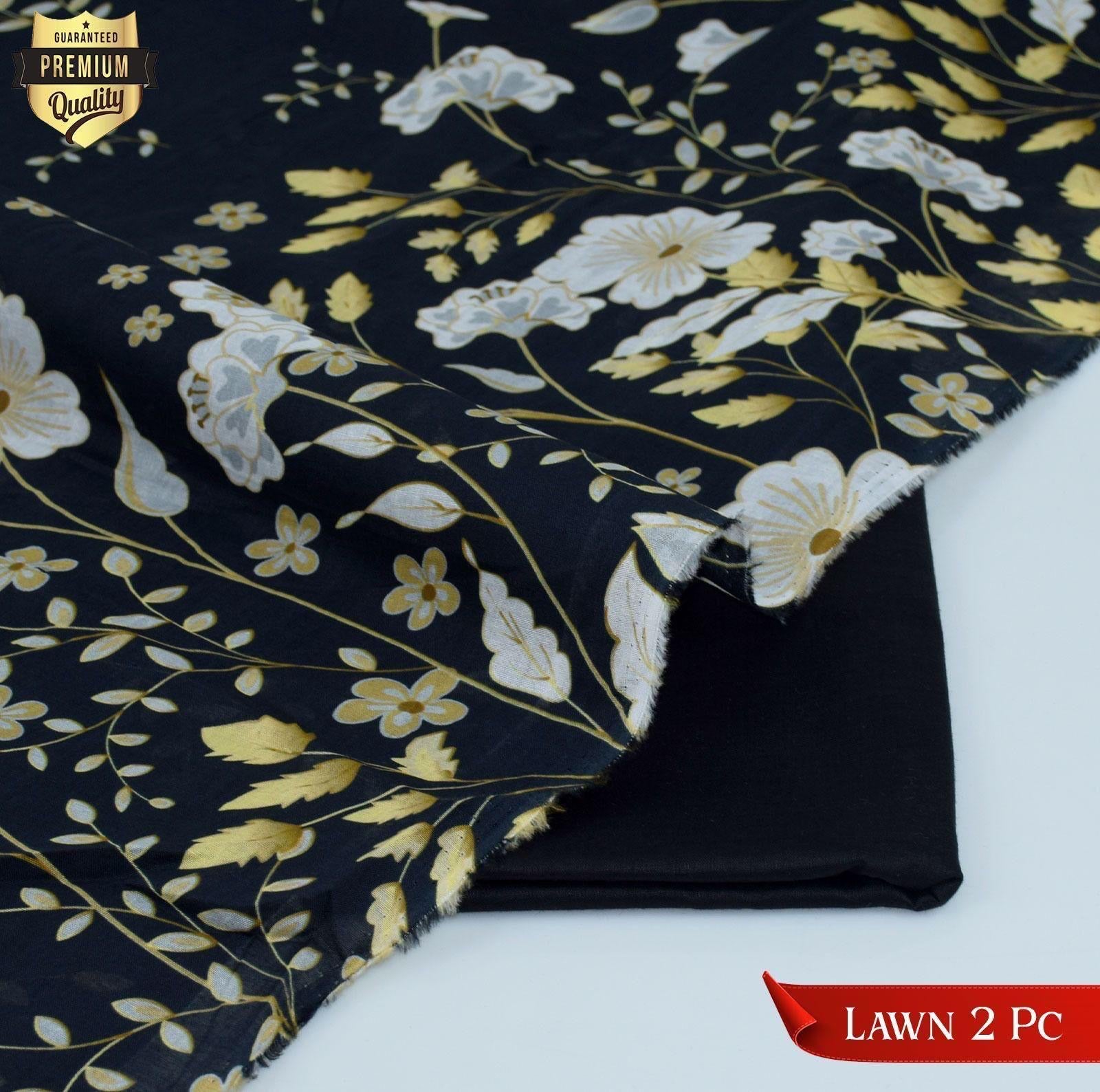 Digital print 2pc lawn