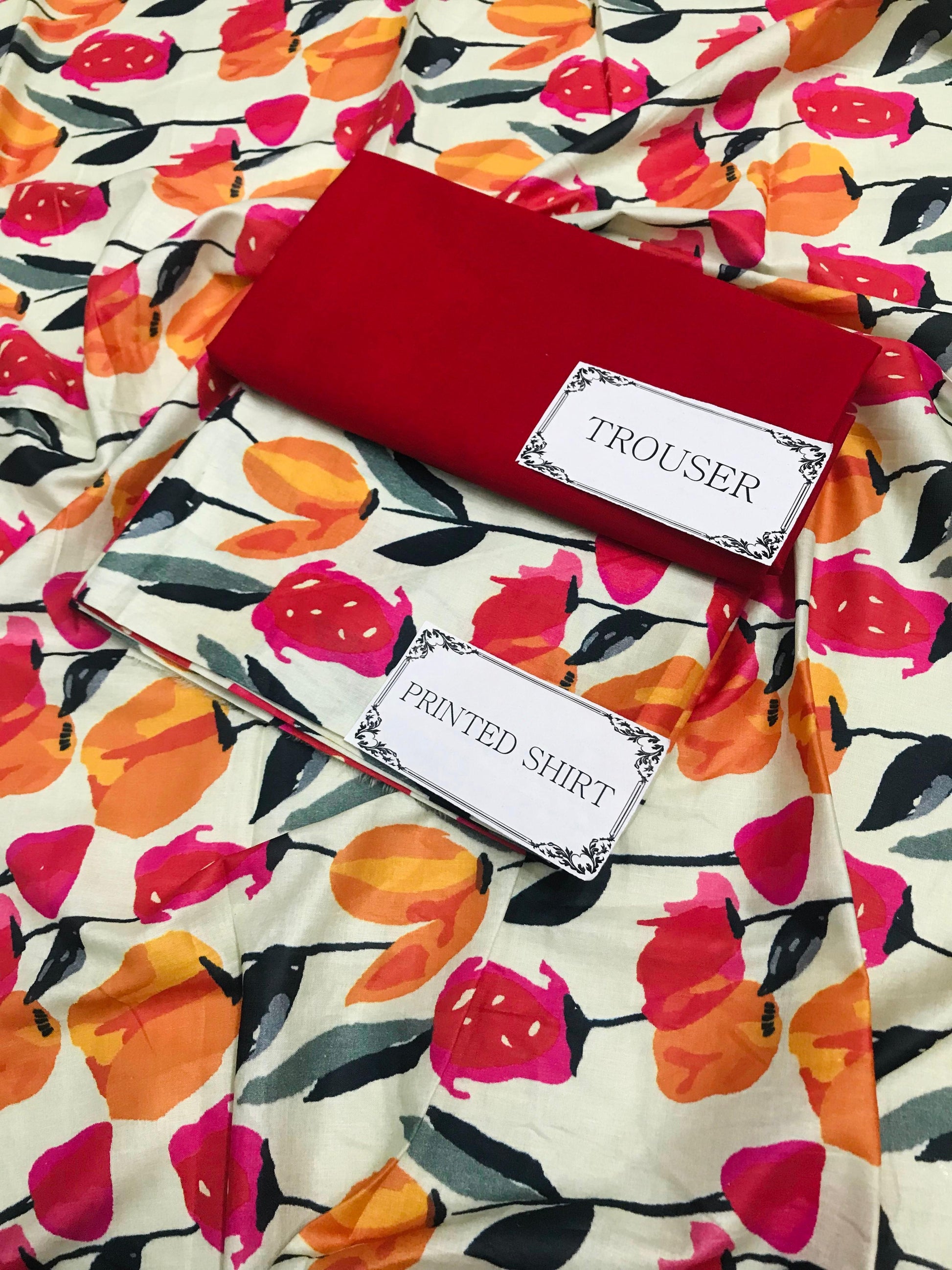 Digital print 2pc lawn