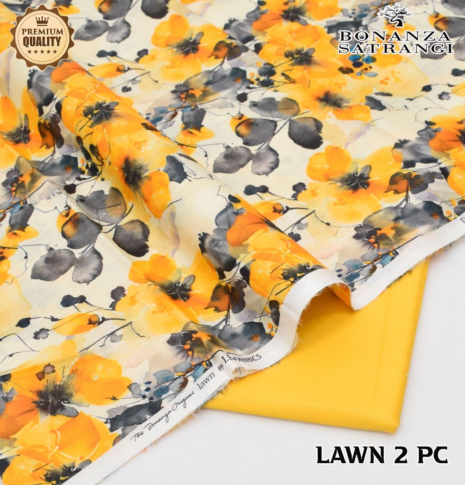 Digital print 2pc lawn