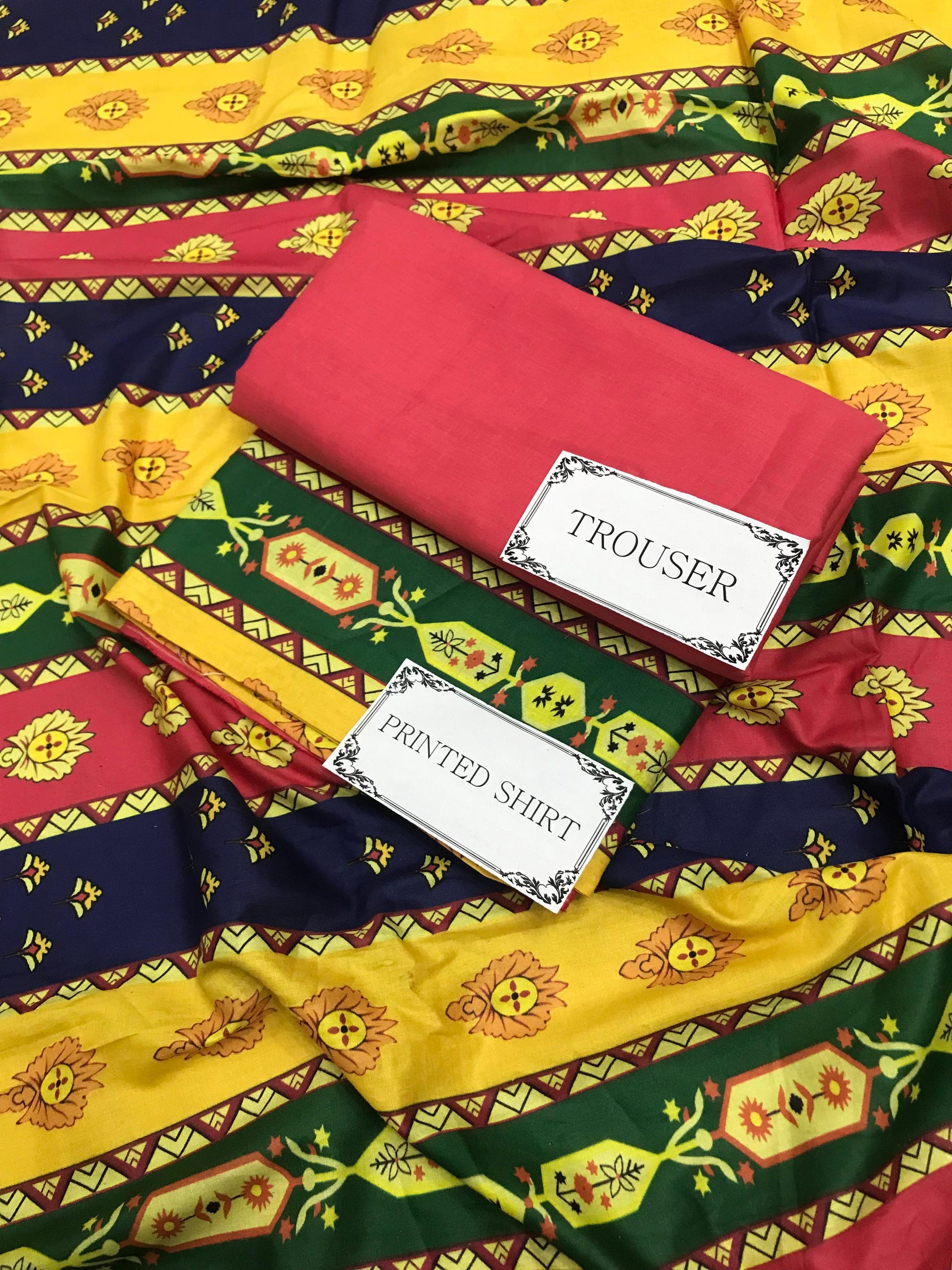 Digital print 2pc lawn